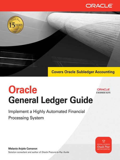 Upplýsingar um Oracle General Ledger Guide eftir Melanie Anjele Cameron - Biðlisti